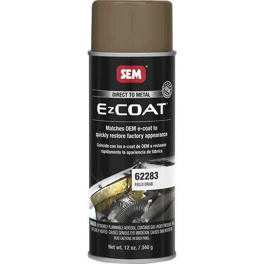 SEM Ez Coat  16oz Aerosol Can  Field Drab 62283