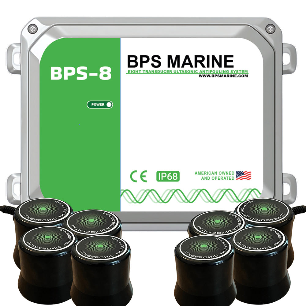 BPS Marine BPS8 8Transducer Ultrasonic Antifouling System  12VDC BPS8