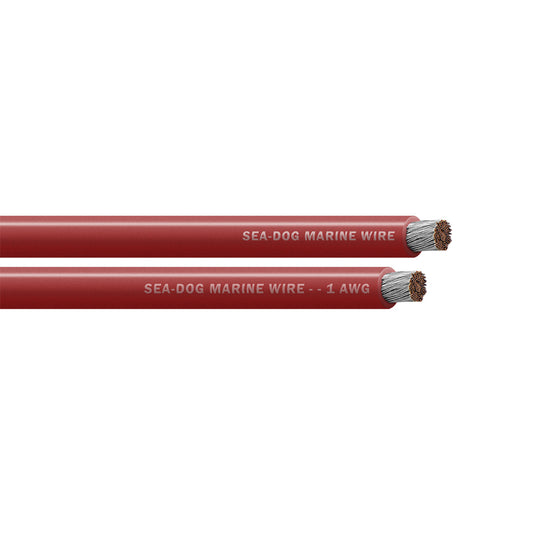 SeaDog 1 AWG Red Battery Cable  50 8001021