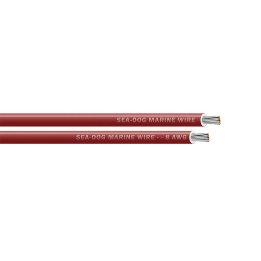 SeaDog 8 AWG Red Primary Wire  50 8008021