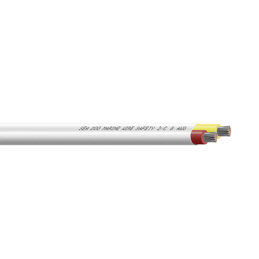 SeaDog 82 AWG Flat Duplex Safety Wire RedYellow  50 8008221