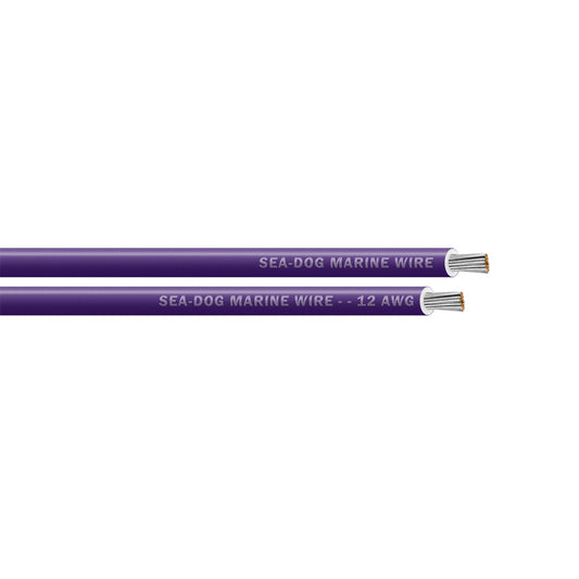 SeaDog 12 AWG Purple Primary Wire  25 8012100