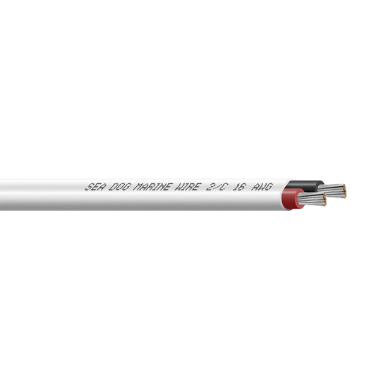 SeaDog 162 AWG Flat Duplex Wire  RedBlack  500 8016207