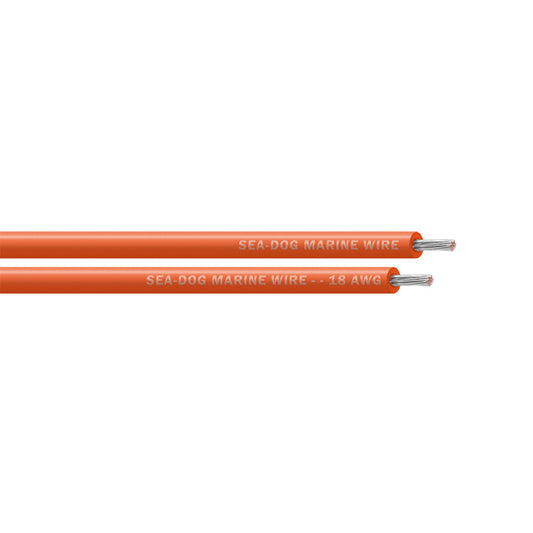 SeaDog 18 AWG Orange Primary Wire  1000 8018089