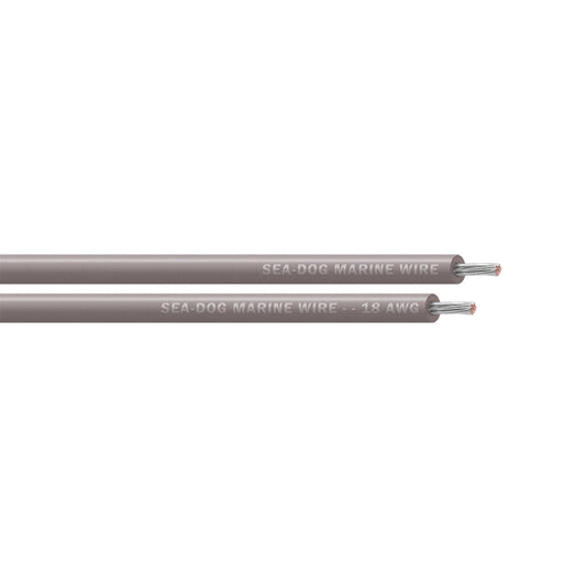 SeaDog 18 AWG Grey Primary Wire  25 8018110