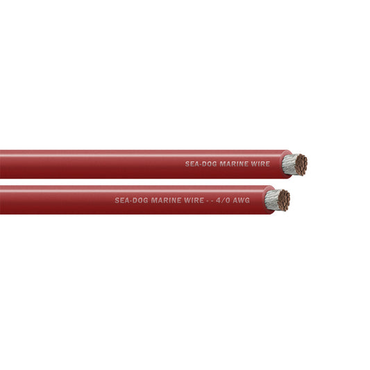 SeaDog 40 AWG Red Battery Cable  250 8041024