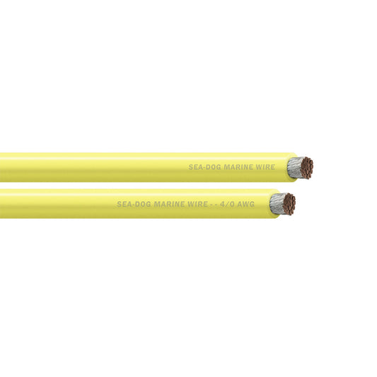 SeaDog 40 AWG Yellow Battery Cable  100 8041032