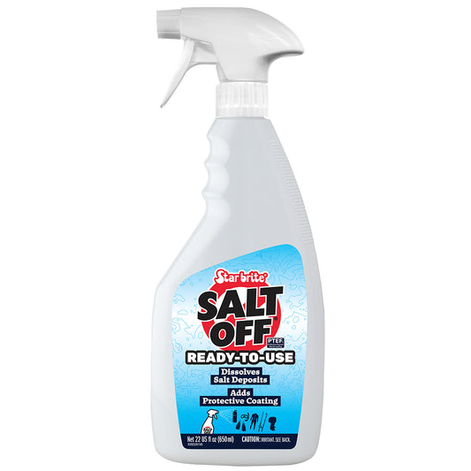 Star brite Salt Off  ReadyToUse  Salt Remover Wash  Engine Flush  22 oz 93922