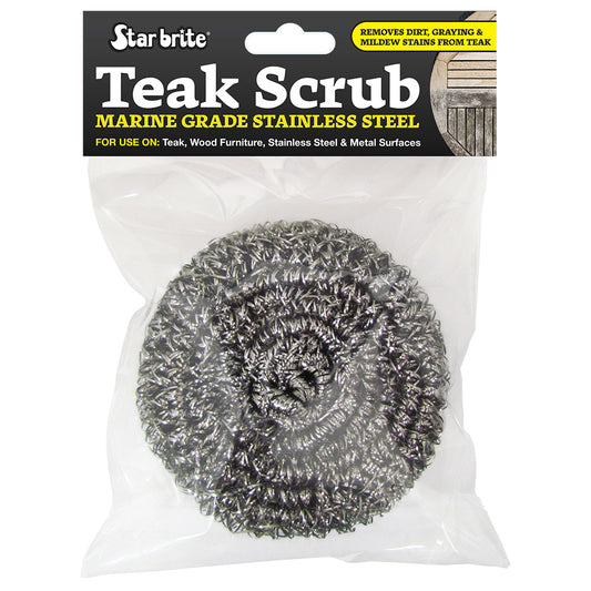 Star brite Teak Scrub Marine Grade Stainless Steel 88450