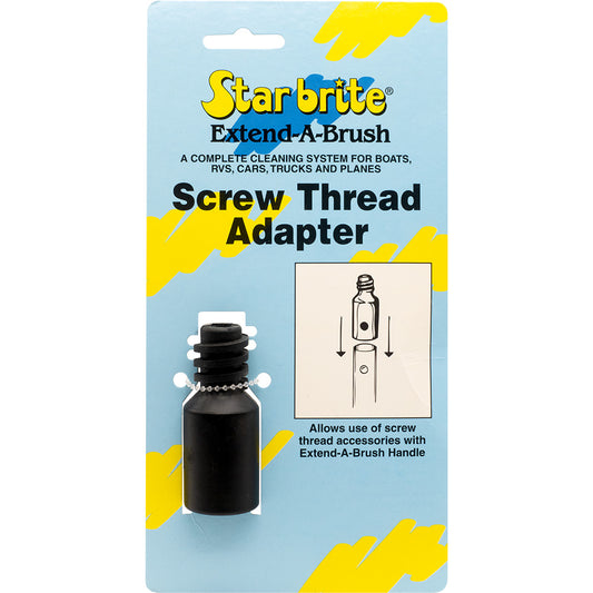 Star brite Screw Thread Adapter fExtendABrush Handles 40034