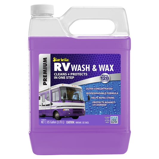 Star brite Premium RV Wash  Wax  1 Gallon 71500