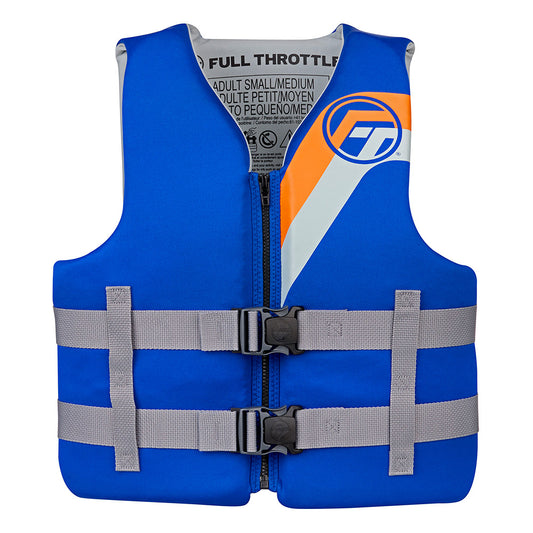 Full Throttle Adult RapidDry Life Jacket  LXL  Blue 14210050005027