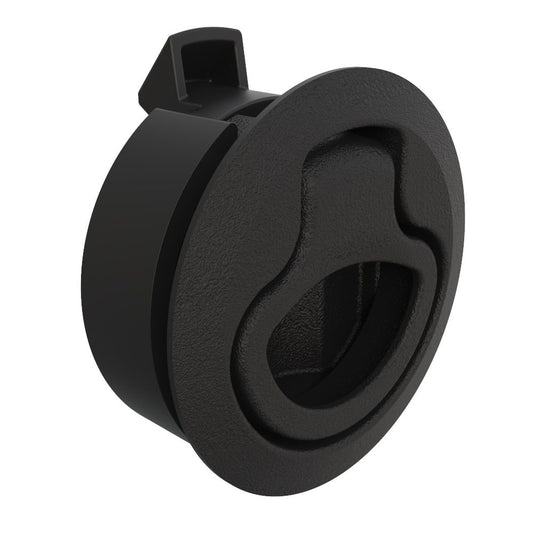 Southco PushtoClose Latch Medium Size No Restriction 7  12mm Grip Plastic Natural  Black M162