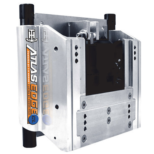 TH Marine ATLAS EDGE 12 Set Back Hydraulic Jack Plate  Classic  Silver AHJE12VDP