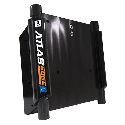 TH Marine ATLAS EDGE 4 Set Back Hydraulic Jack Plate  Classic  Black AHJE4VBDP