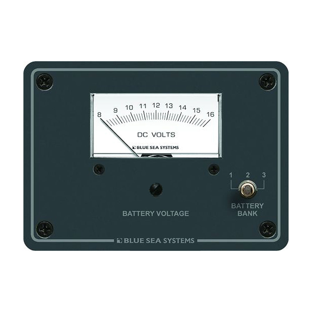 Blue Sea 8015 DC Analog Voltmeter wPanel 8015