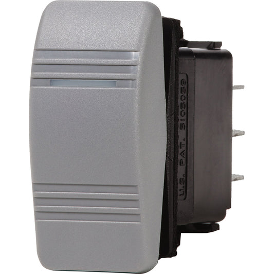 Blue Sea 8218 Water Resistant Contura III Switch  OFFON  Grey 8218