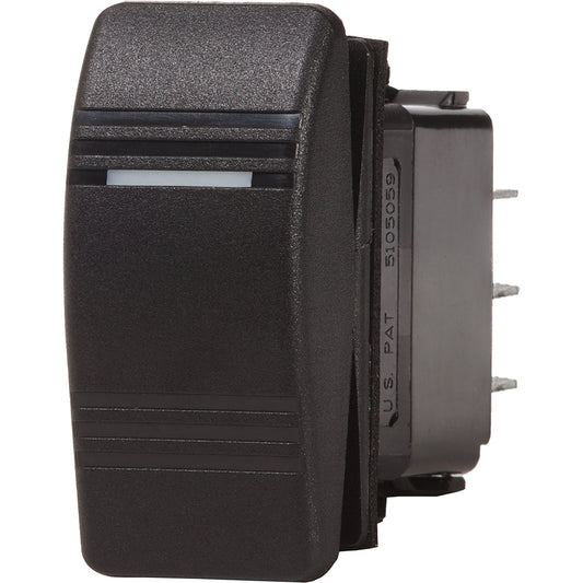 Blue Sea 8282 Water Resistant Contura III Switch  OFFON  Black 8282