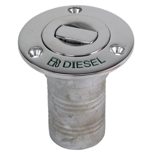 Whitecap Bluewater Push Up Deck Fill  112 Hose  Diesel 6994CBLUE