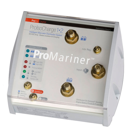 ProMariner ProIsoCharge Battery Isolator 250Amp 1Alt 2Bat  12V 23123