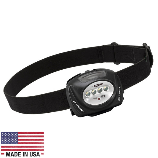 Princeton Tec QUAD II Intrinsically Safe LED Headlamp  Black QUADIIBK