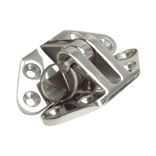 Whitecap Angled Base Hatch Hinge  316 Stainless Steel  3 x 212 6211C