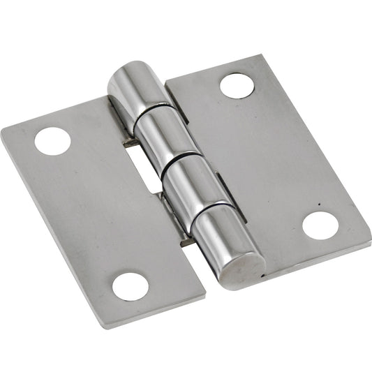 Whitecap Butt Hinge Reversed  304 Stainless Steel  2 x 2 S3422R