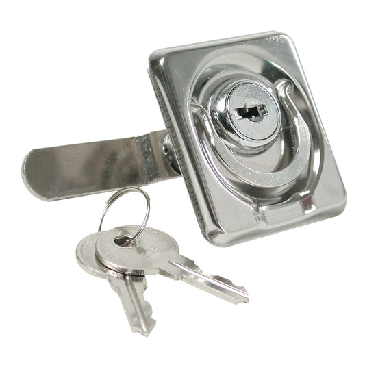 Whitecap Locking Lift Ring  304 Stainless Steel  218 S0224C