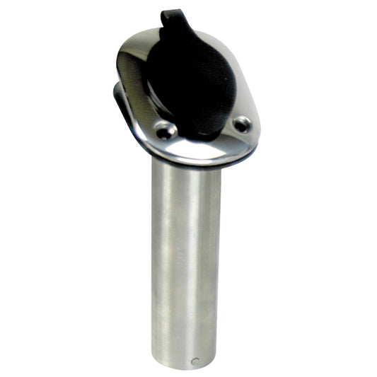 Whitecap 30 Degree Flush Mount Rod Holder  304 Stainless Steel  914 S0096B