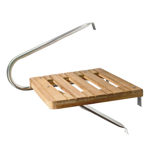 Whitecap Teak Swim Platform fOutboard Motors 60900