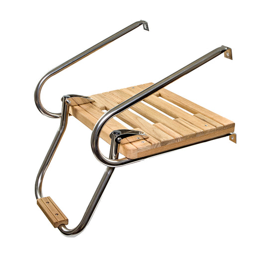 Whitecap Teak Swim Platform wLadder fInboardOutboard Motors 60903