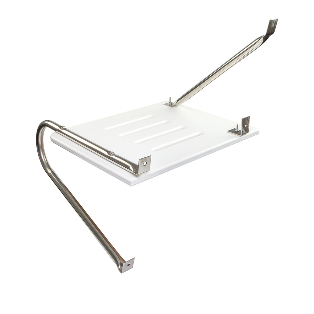 Whitecap White Poly Swim Platform fOutboad Motors 67900