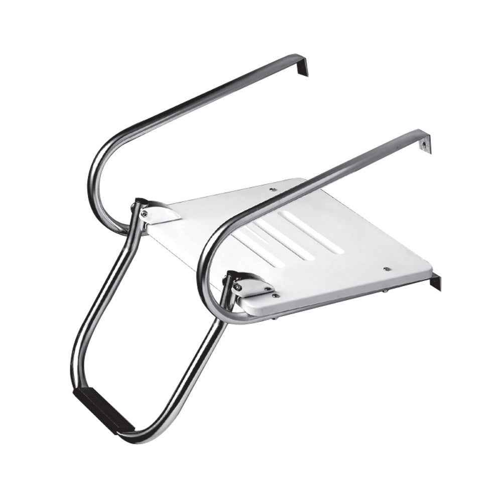 Whitecap White Poly Swim Platform wLadder fInboardOutboard Motors 67903