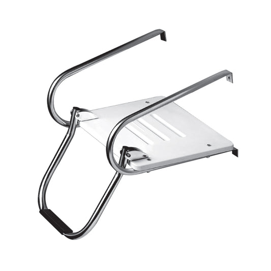 Whitecap White Poly Swim Platform wLadder fInboardOutboard Motors 67903