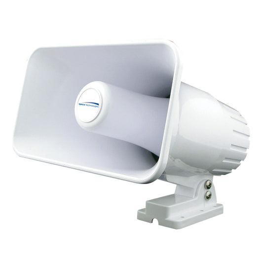 Speco 4 x 6 Weatherproof PA Speaker Horn  White SPC12RP