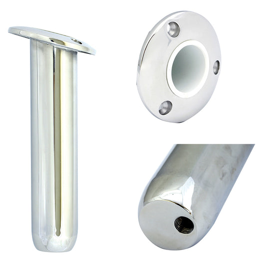 Tigress Round Head Closed Base Rod Holder  15 Degree  9 77901