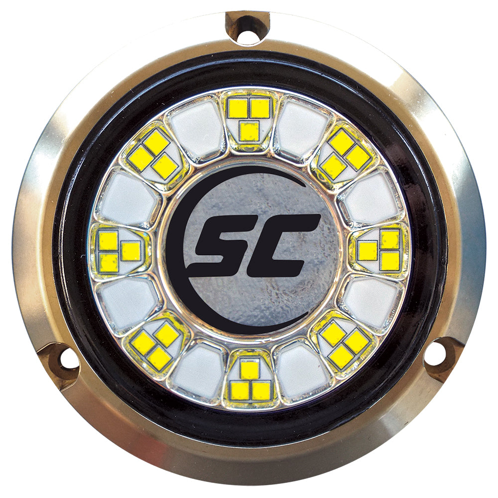 ShadowCaster SCR24 Bronze Underwater Light  24 LEDs  Great White SCR24GWBZ10