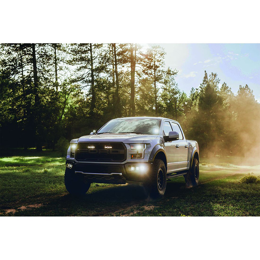 RIGID Industries DSeries PRO  Flush Mount  Diffused  Pair  Black 212513