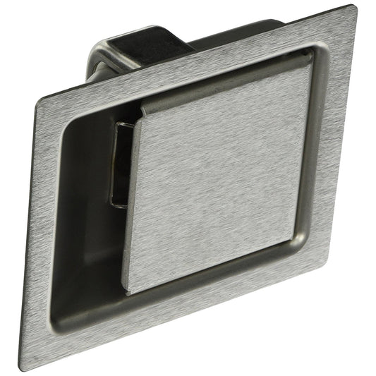 Southco Large PushtoClose Paddle Latch  Stainless Steel  NonLocking 641030150