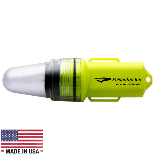 Princeton Tec Aqua Strobe LED  Neon Yellow ASLEDNY