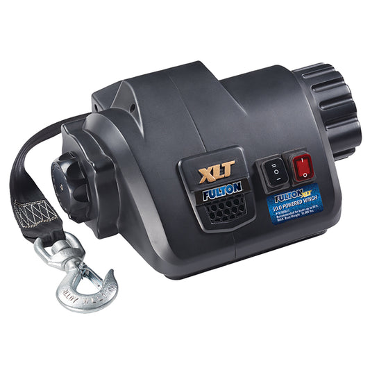 Fulton XLT 100 Powered Marine Winch wRemote fBoats up to 26 500621