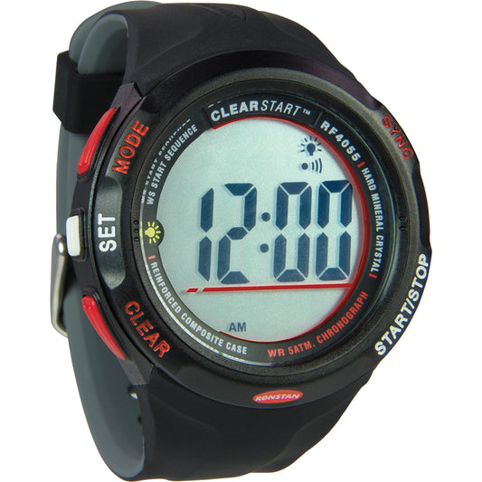 Ronstan RF4055 ClearStart 50mm Sailing Watch  BlackGrey RF4055A