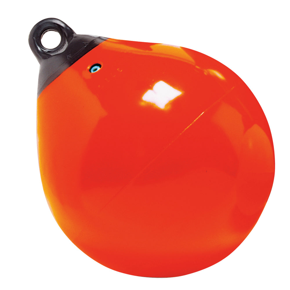 Taylor Made 12 Tuff End Inflatable Vinyl Buoy  Orange 61143