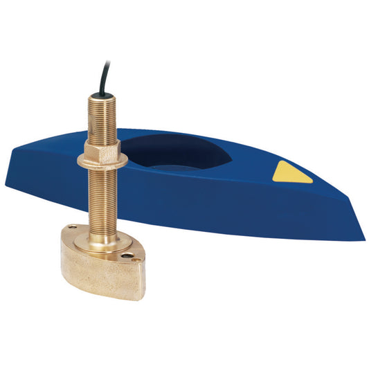 Airmar B45DTHB 600W ThruHull Transducer wFairing Block  Humminbird 9 Connector B45DTHB