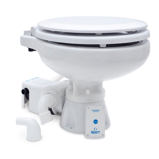 Albin Group Marine Toilet Standard Electric EVO Compact Low  12V 0702008
