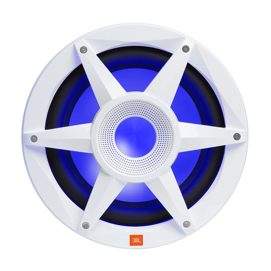 JBL 10 Marine RGB Passive Subwoofer  White Stadium Series STADIUMMW1000AM
