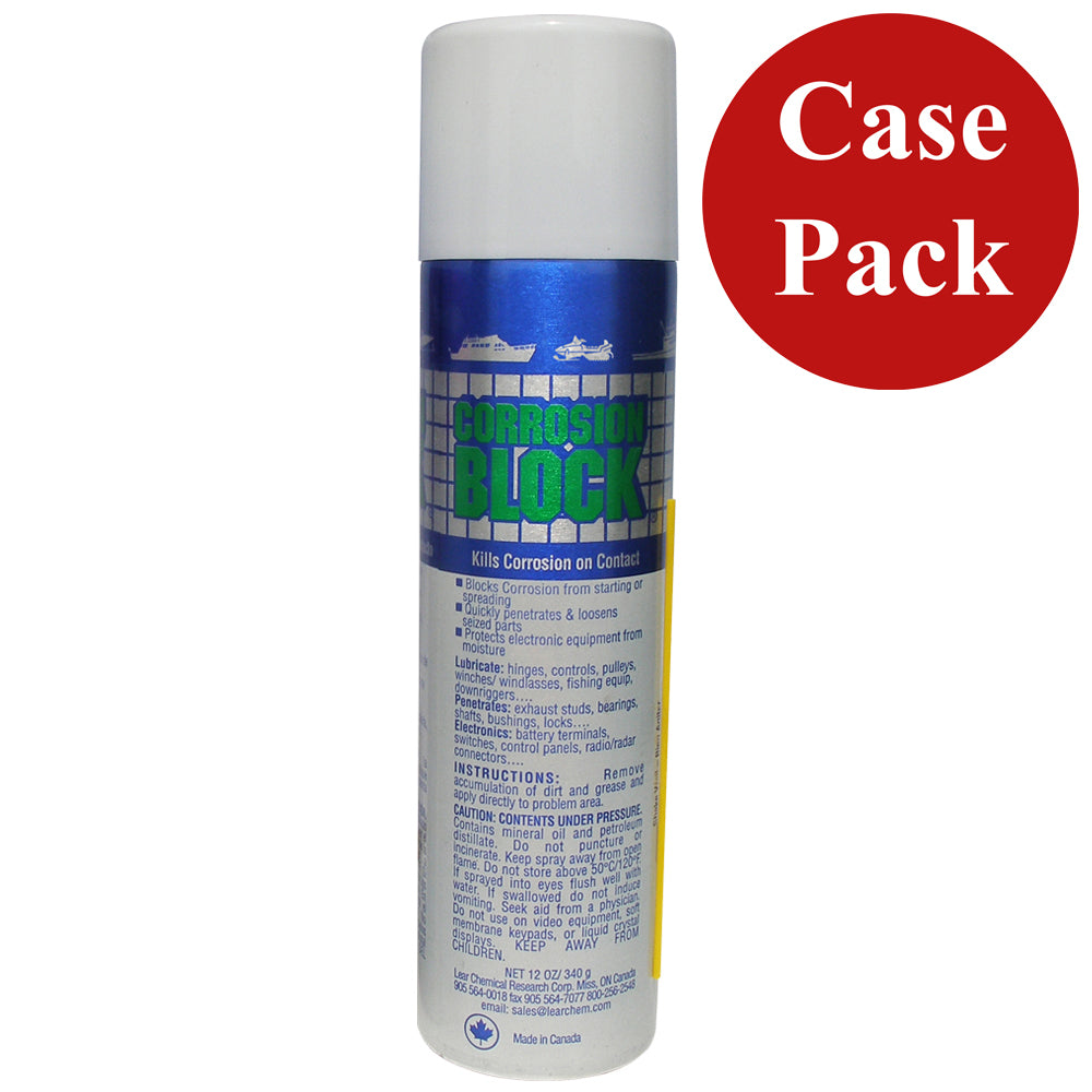 Corrosion Block 12oz Aerosol Can  NonHazmat NonFlammable  NonToxic Case of 12 20012CASE