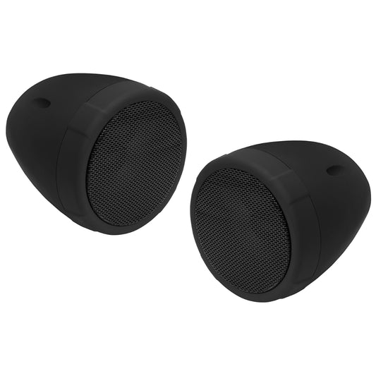 Boss Audio 3 MCBK425BA Motorcycle Speaker System  Black  600W MCBK425BA