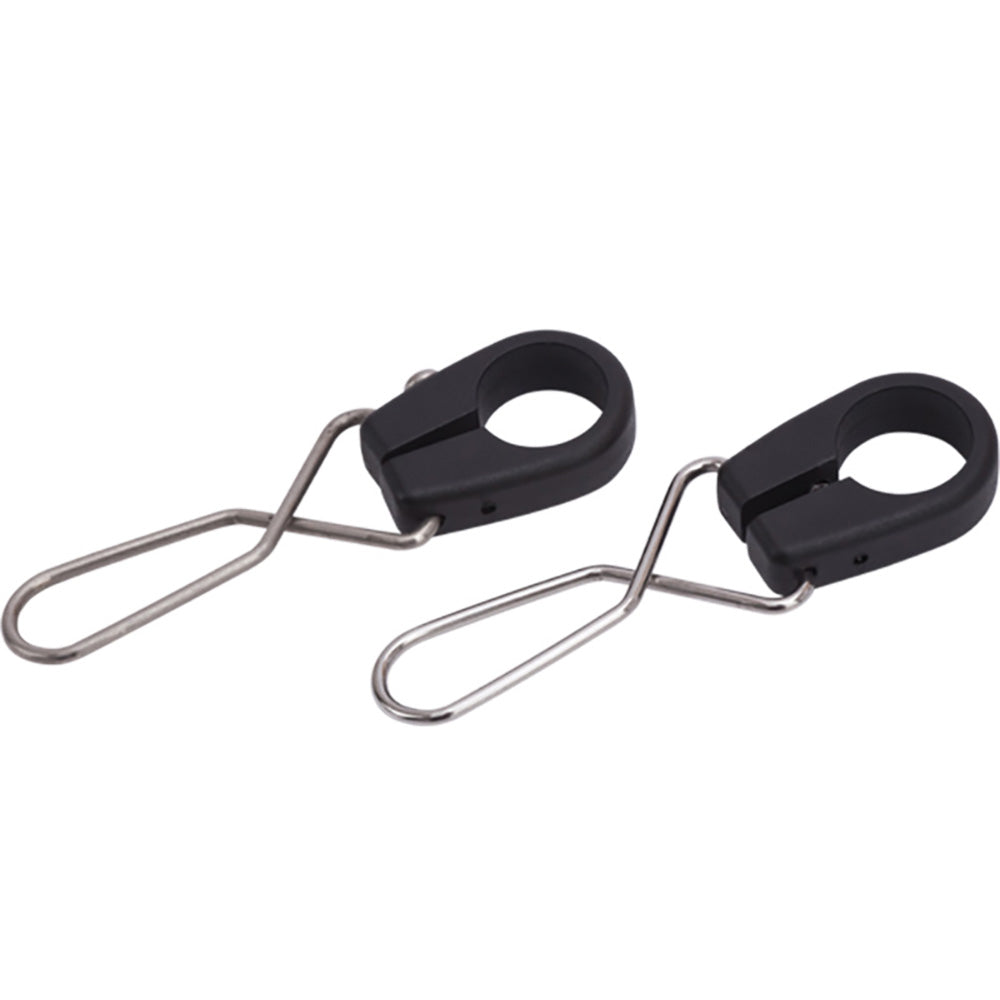 SeaDog Nylon Flagpole Pennant Mounts  Stainless Clips  Pair 3281971