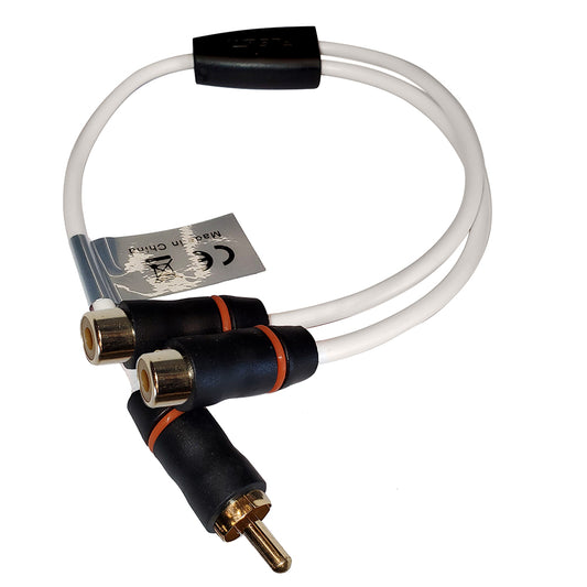 Fusion RCA Cable Splitter  1 Male to 2 Female  1 0101289600